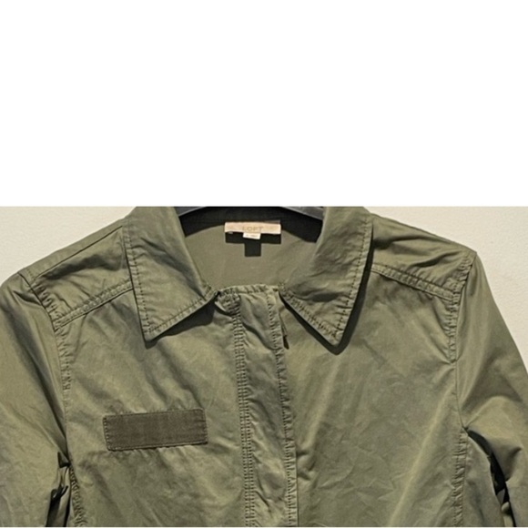 Loft Olive Green Utility Jacket Small - Picture 4 of 4